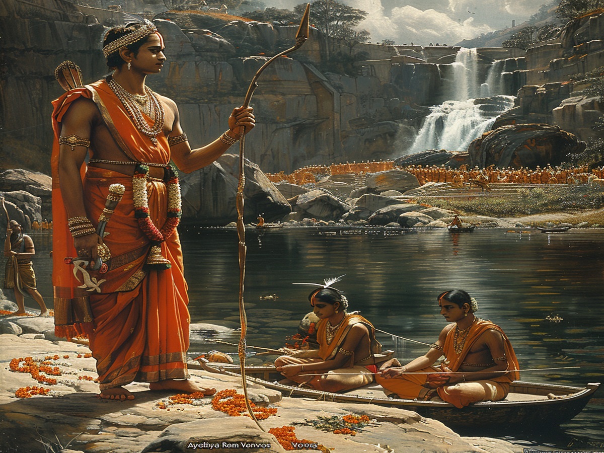 Lord Rama Exile Ramayan Lord Rama And Sita stayed 17 places in 14 years in 14 years of ...