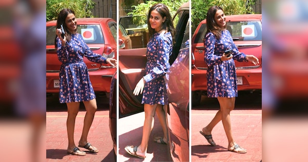 Genelia D'Souza Some Beautiful Photos Viral in Blue Short Dress See ...