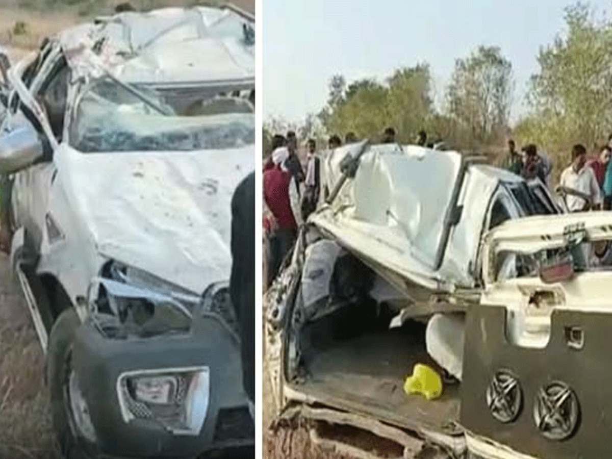 राजस्थान: धौलपुर में दो कारों में आमने-सामने हुई टक्कर, 2 की मौत, 7 घायल