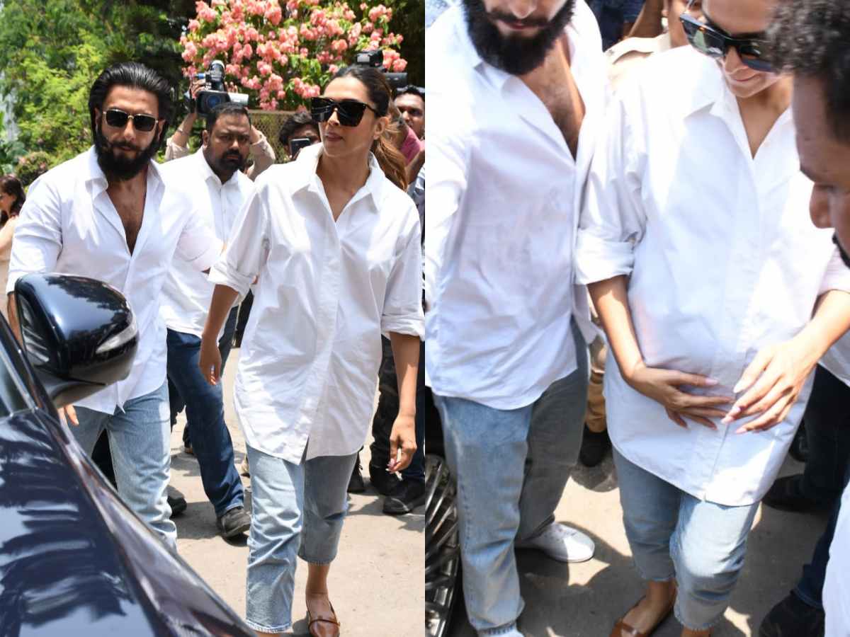 वोट डालने पहुंचे Deepika Padukone और Ranveer Singh, बेबी बंप फ्लॉन्ट करते दिखीं 'लेडी सिंघम'... 12 दीपिका-रणवीर