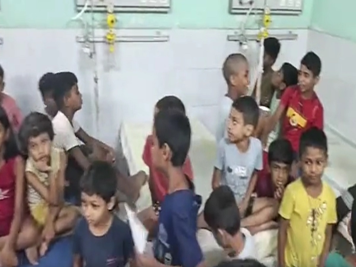 आवासीय विद्यालय में दूध पीने के बाद 40 बच्चे बीमार