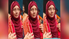 भगवा रंग में रंगीं मोहम्मद शहाबुद्दीन की पत्नी हिना शहाब, भाजपा और जेडीयू भी भौंचक
