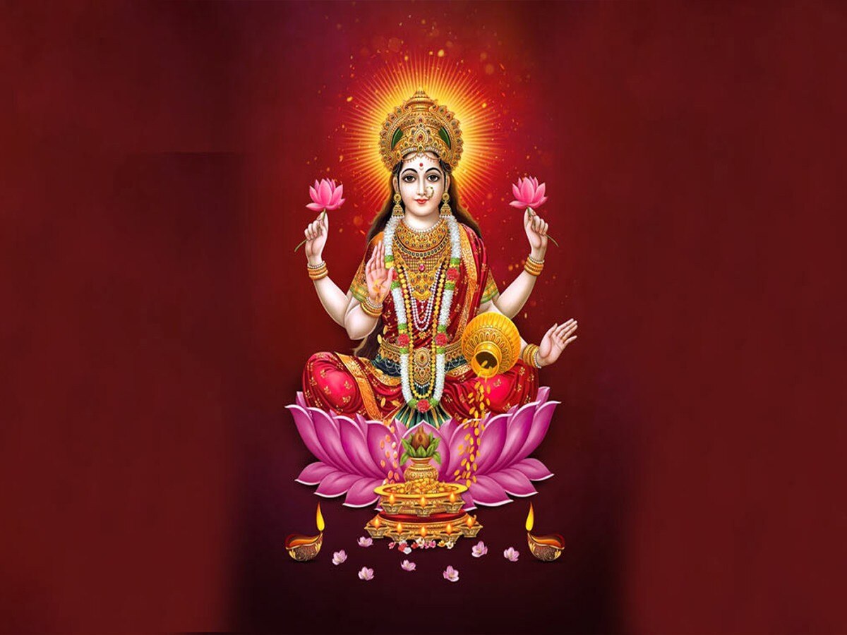 maa lakshmi jaap mantra in hindi know When and how to chant Goddess ...