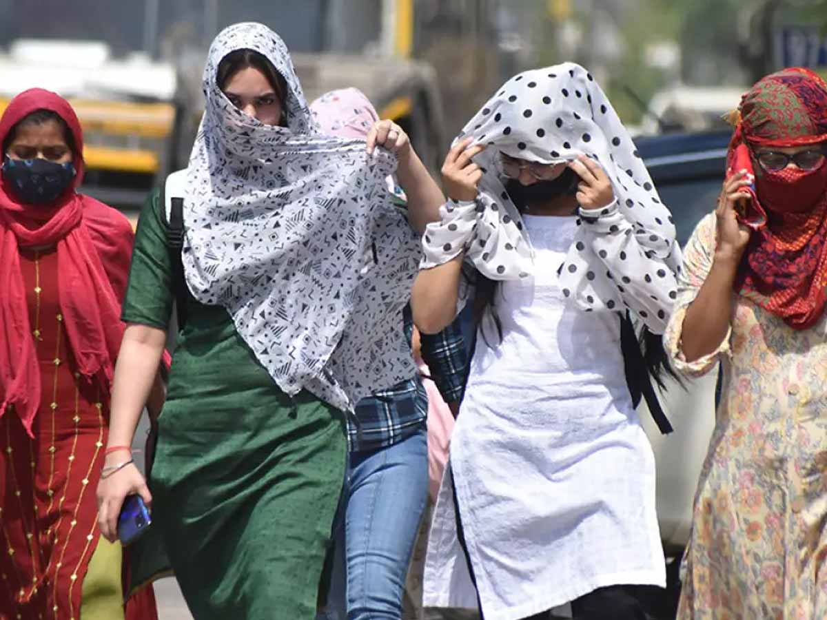 तापमान बढ़ा