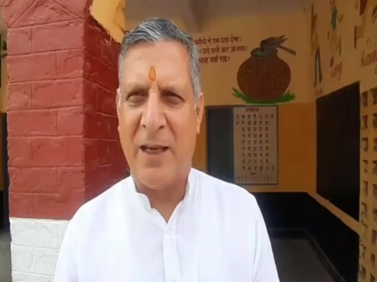 Haryana Lok Sabha Election 2024 BJP leaders came to vote at the polling