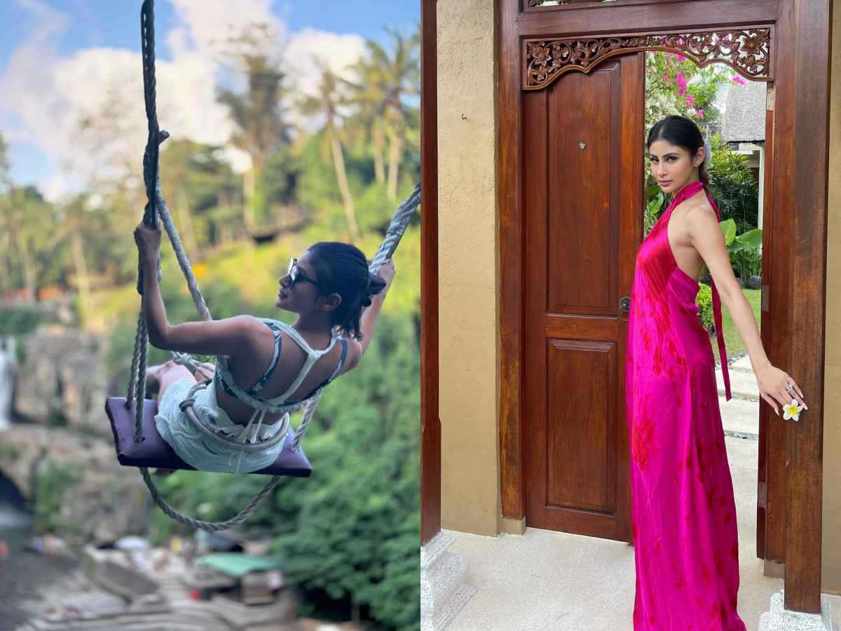 बाली में कर रहीं एन्जॉय