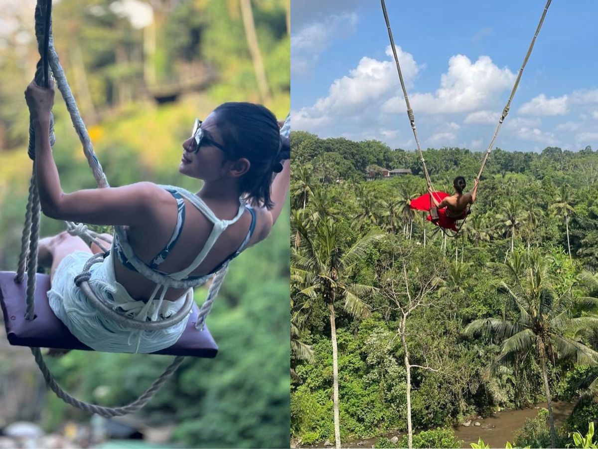 मौनी की झूला राइड