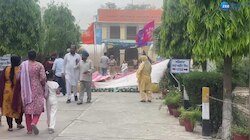 Kharar Polling Station: ਤੇਜ਼ ਹਨੇਰੀ ਕਾਰਨ ਮਾਡਲ ਪੋਲਿੰਗ ਬੂਥ ਦਾ ਸਵਾਗਤੀ ਗੇਟ ਡਿੱਗ ਗਿਆ