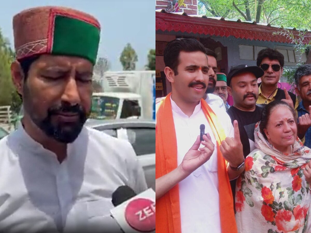 Himachal Lok Sabha Election voting: विक्रमादित्य सिंह सहित हिमाचल लोकसभा सीट से कांग्रेस उम्मीदवारों ने किया मतदान  