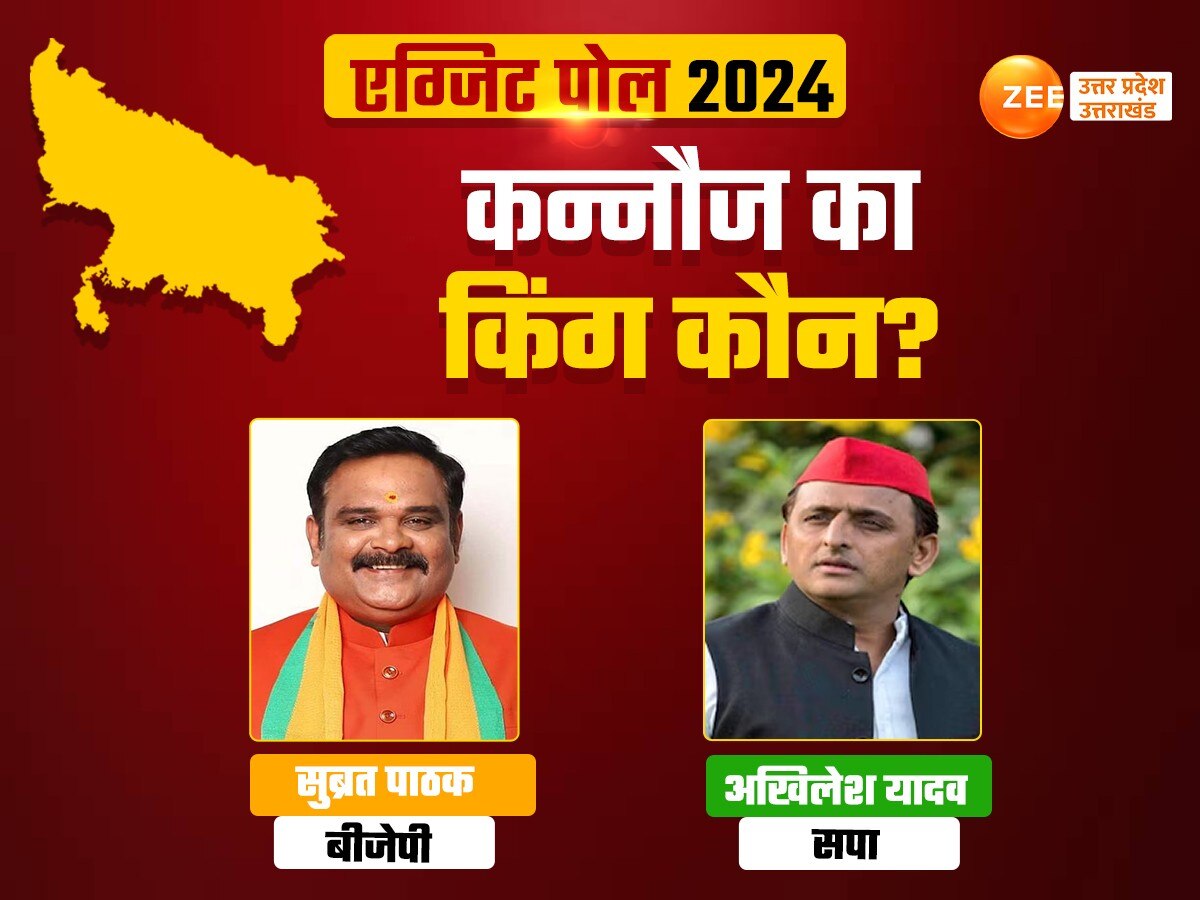 Exit Poll Results Kannauj Lok Sabha Election 2024 Sp Akhilesh Yadav Vs ...