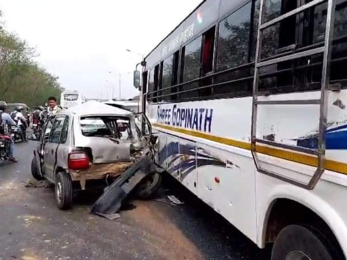 Road Accident: ଭୁବନେଶ୍ୱର ସତସଙ୍ଗ ବିହାର ନିକଟରେ ସିରିଜ୍ ଦୁର୍ଘଟଣା, ୩ ଗାଡ଼ି ପଛକୁ ପଛ ଧକ୍କା 