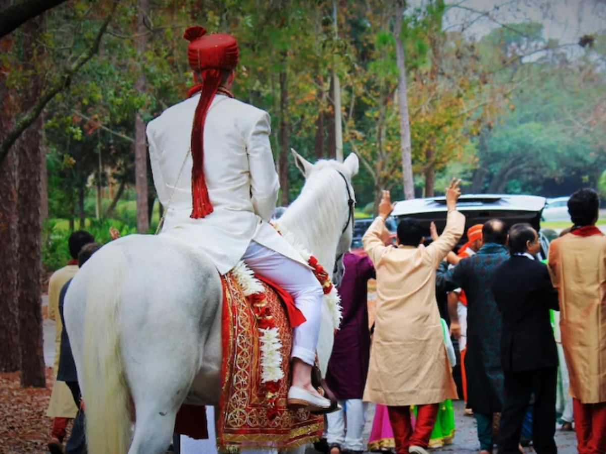 wedding procession without groom