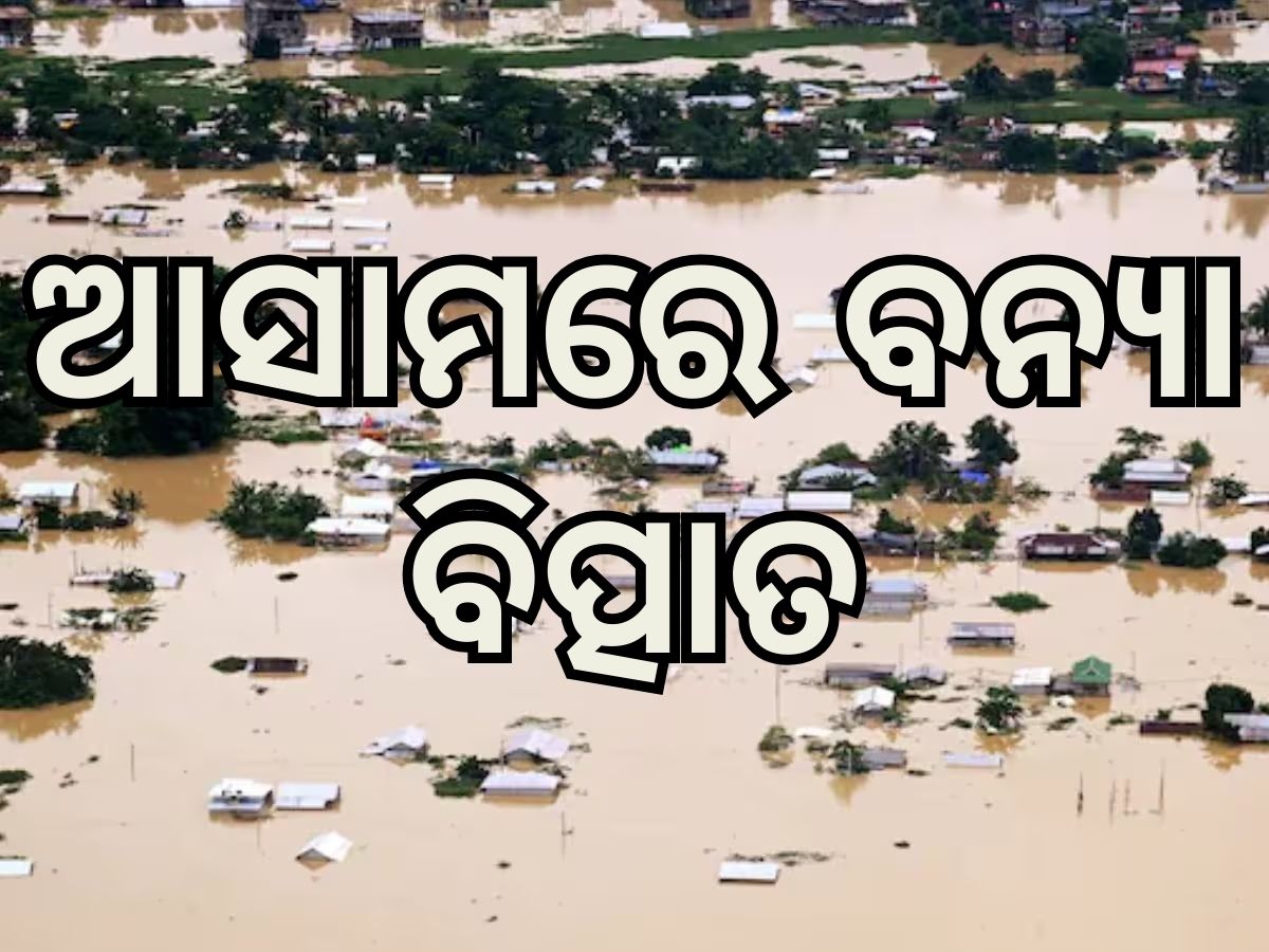 Assam Flood: ଆସାମରେ ବନ୍ୟା ବିତ୍ପାତ, ଗଲାଣି ୧୫ ଜୀବନ Assam Flood: ଆସାମରେ ବନ୍ୟା ବିତ୍ପାତ, ଗଲାଣି ୧୫ ଜୀବନ