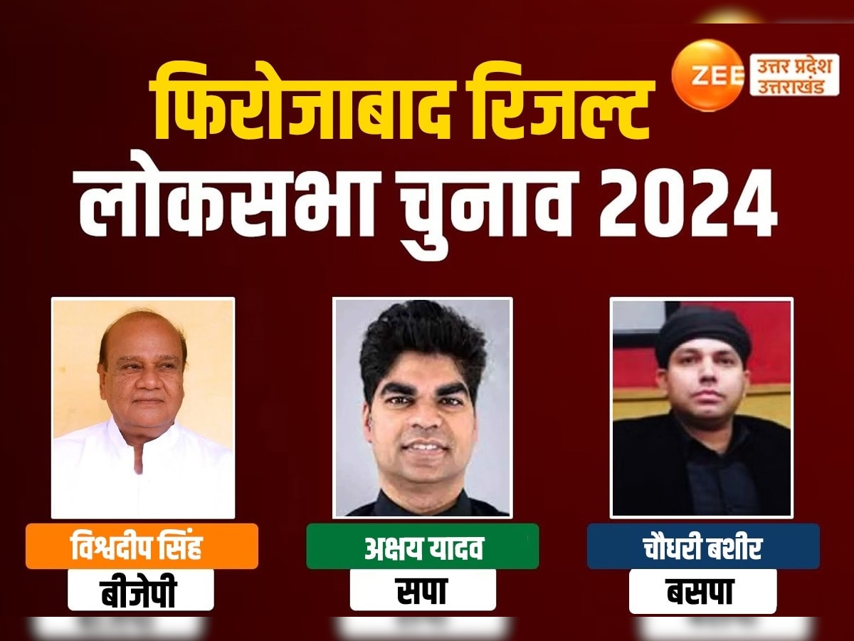 Firozabad Lok Sabha Chunav Result 2024