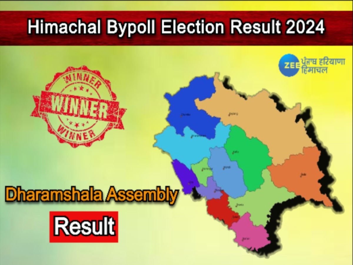 Dharamshala Vidhansabha Chunav 2024 Result Live: धर्मशाला सीट पर भाजपा के सुधीर शर्मा हुए विजयी, देखें कितने मिले वोट