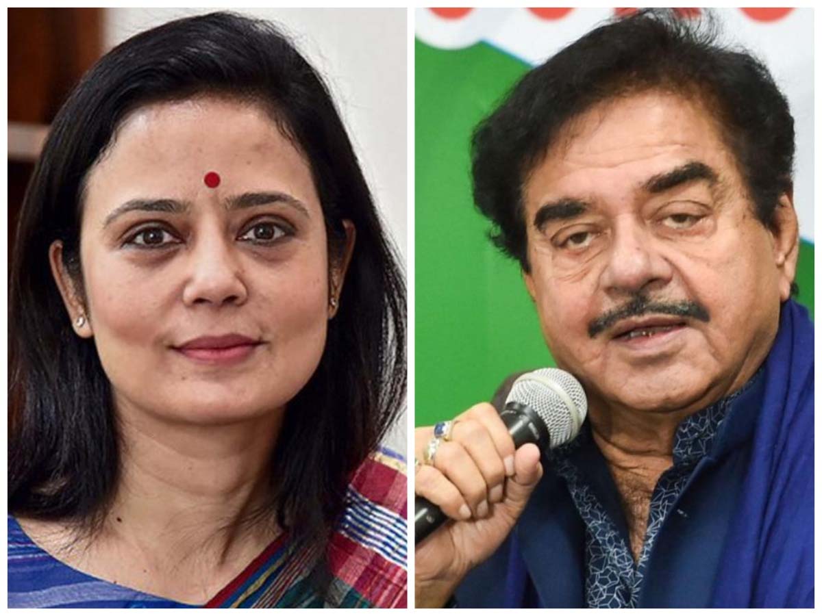 TMC उमीदवार महुआ मोइत्रा और शत्रुघ्न सिन्हा TMC उमीदवार महुआ मोइत्रा और शत्रुघ्न सिन्हा