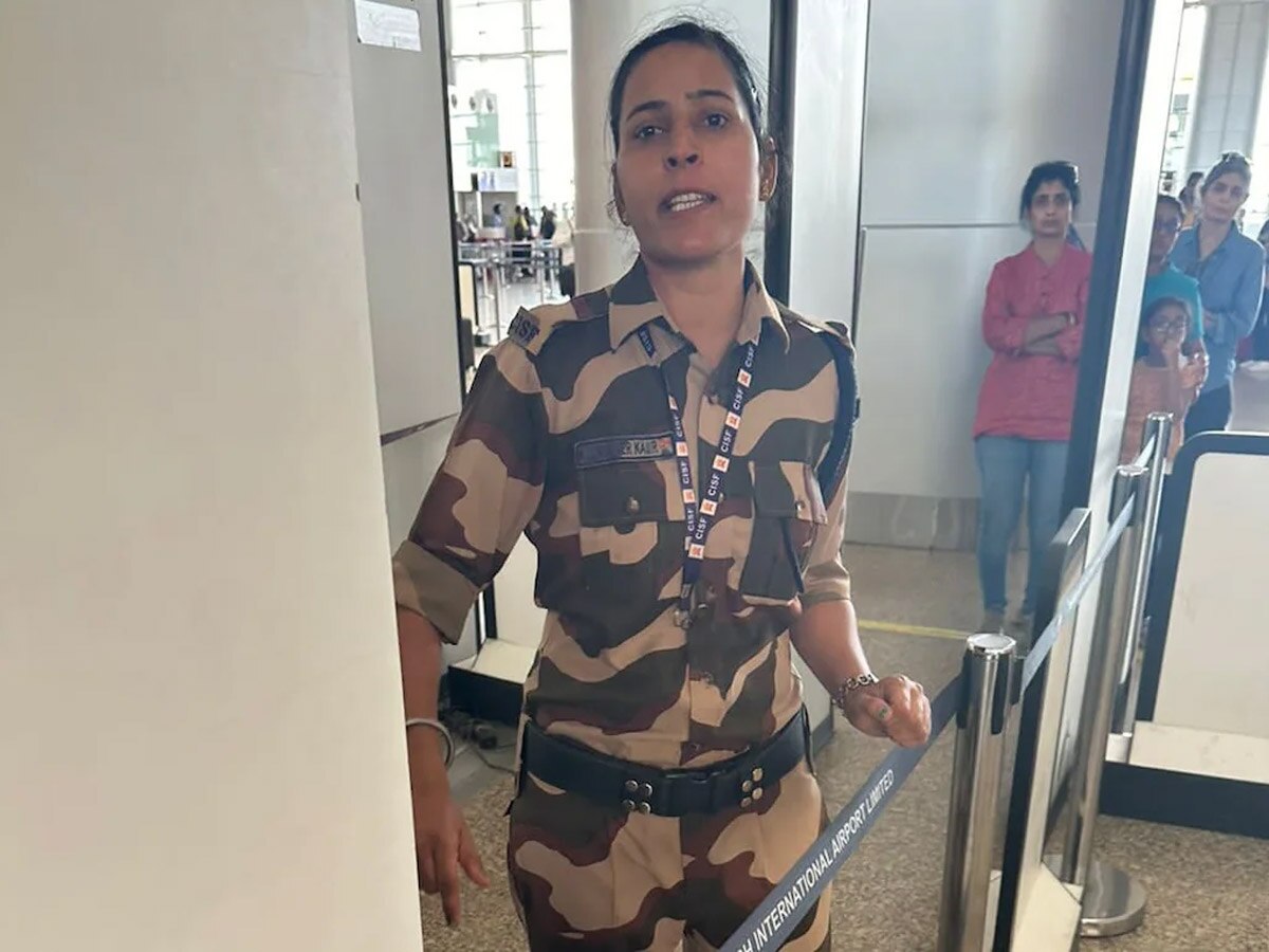 Kulwinder Kaur CISF: कौन है महिला कांस्टेबल, जिसने जड़ा कंगना रनौत को थप्पड़