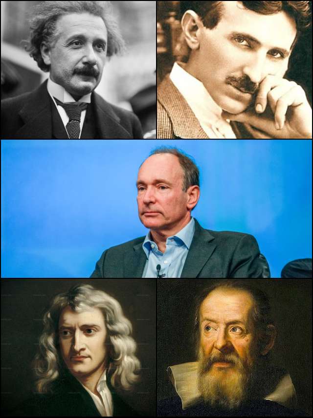 Scientist Example 5 Greatest Scientists Who Changed The World : Einstein, Newton, Tesla ...