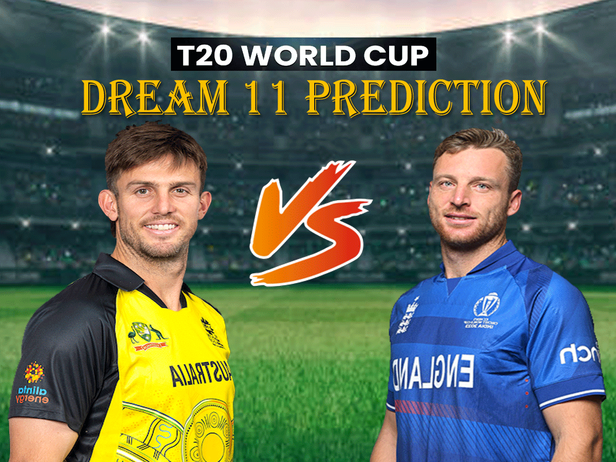 AUS vs ENG Dream11 Prediction: 17वें मैच में ऐसे बनाएं बेस्ट ड्रीम11 टीम, जानें पिच रिपोर्ट और प्लेइंग 11 AUS vs ENG Dream11 Prediction: 17वें मैच में ऐसे बनाएं बेस्ट ड्रीम11 टीम, जानें पिच रिपोर्ट और प्लेइंग 11