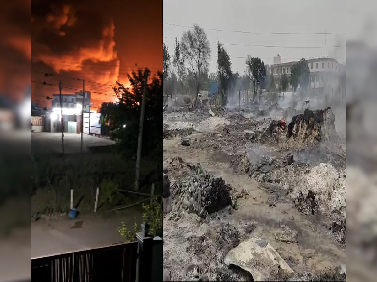 Haryana Fire: बहादुरगढ़ की 50 झुग्गियों में लगी भीषण आग, बेघर हुए कूड़ा उठाने वाले लोग