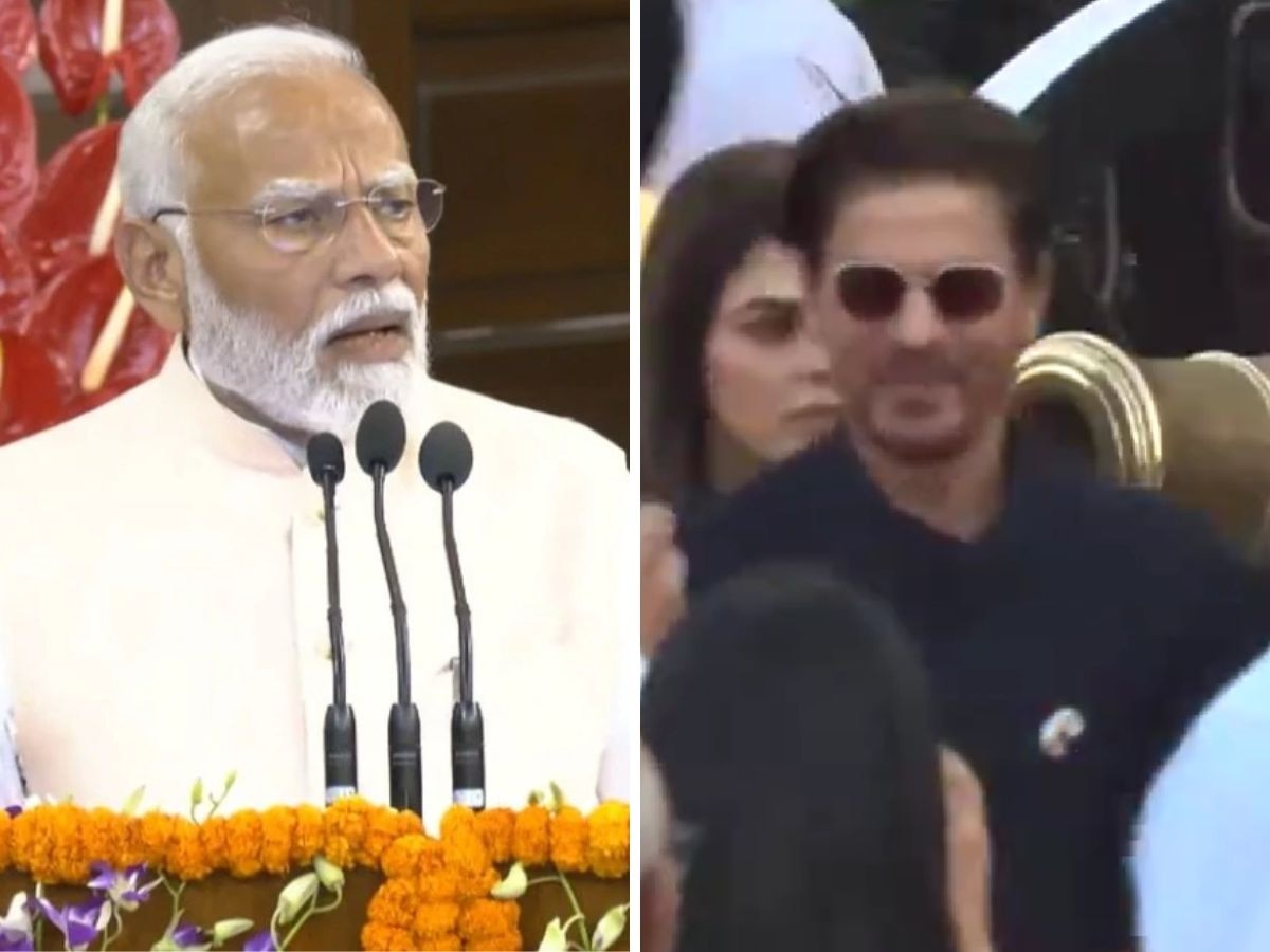 Shah Rukh Khan At PM Modi Oath Ceremony