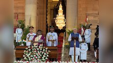 अंबानी, SRK से विदेशी राष्ट्राध्यक्षों तक...तस्वीरों में देखें मोदी 3.0 का शपथ ग्रहण