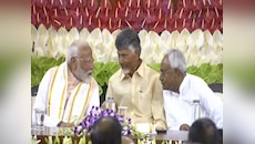 केंद्र में तीसरी बार प्रधानमंत्री बने नरेंद्र मोदी, नीतीश कुमार ने दी बधाई