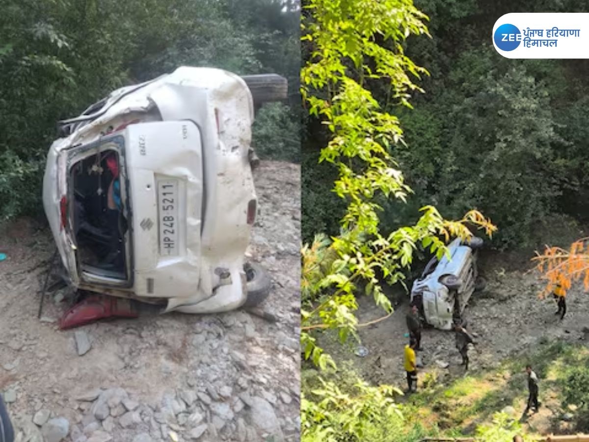 Mandi Road Accident: दर्शनों के लिए जा रहे श्रद्धालुओं की कार नाले में गिरी, पति-पत्नी की मौत