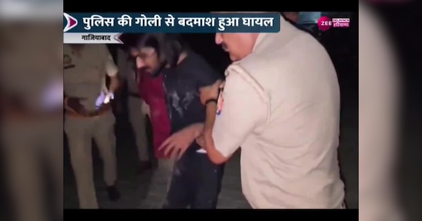 Ghaziabad crime news police had encounter with criminal one robber arrested | Ghaziabad News: चेकिंग के दौरान पुलिस की बदमाश से हुई मुठभेड़, एक लुटेरा गिरफ्तार | Zee News Hindi