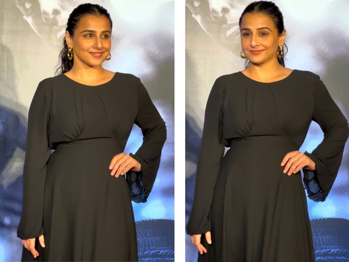 विद्या बालन गजब के ट्रांसफॉर्मेशन में आईं नजर