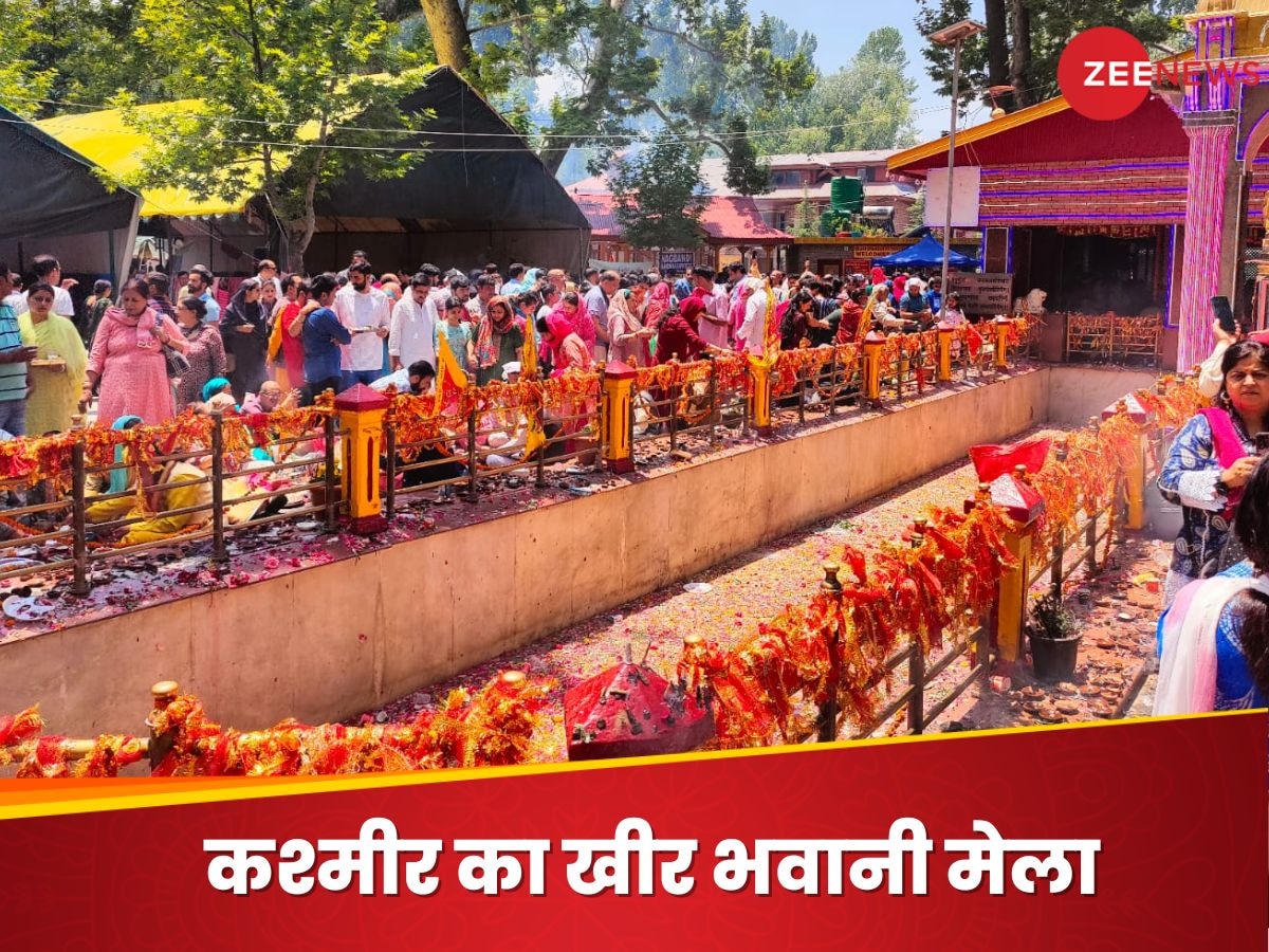 आतंकी हमले के बाद कश्मीर के खीर भवानी मंदिर मेले में भक्तों का सैलाब; चप्पे-चप्पे पर नजर, हाई अलर्ट