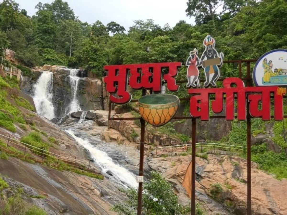 Chhattisgarh tourist place Famous Rajpuri waterfall in Jashpur Where to ...