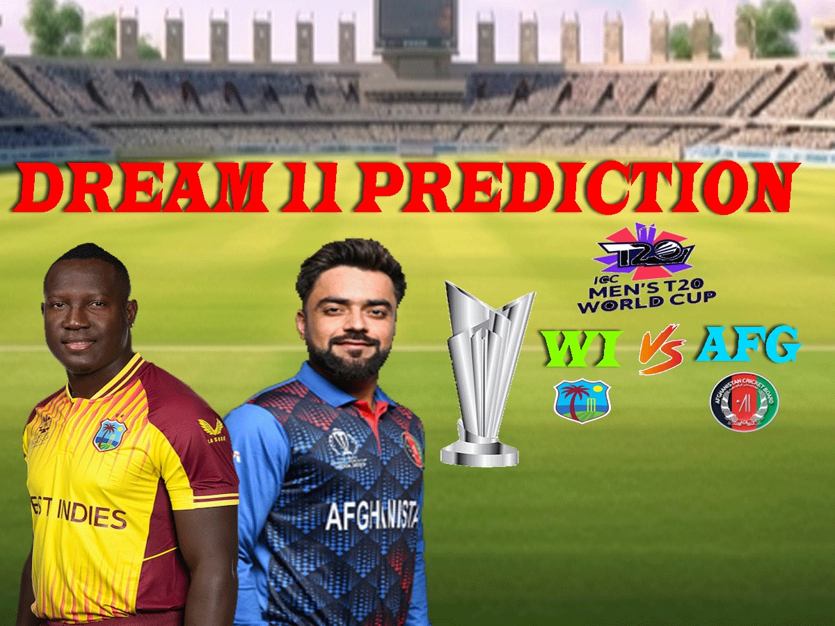 WI vs AFG Dream11 Prediction: ऐसे बनाएं ड्रीम11 टीम, जानें पिच रिपोर्ट और प्लेइंग इलेवन