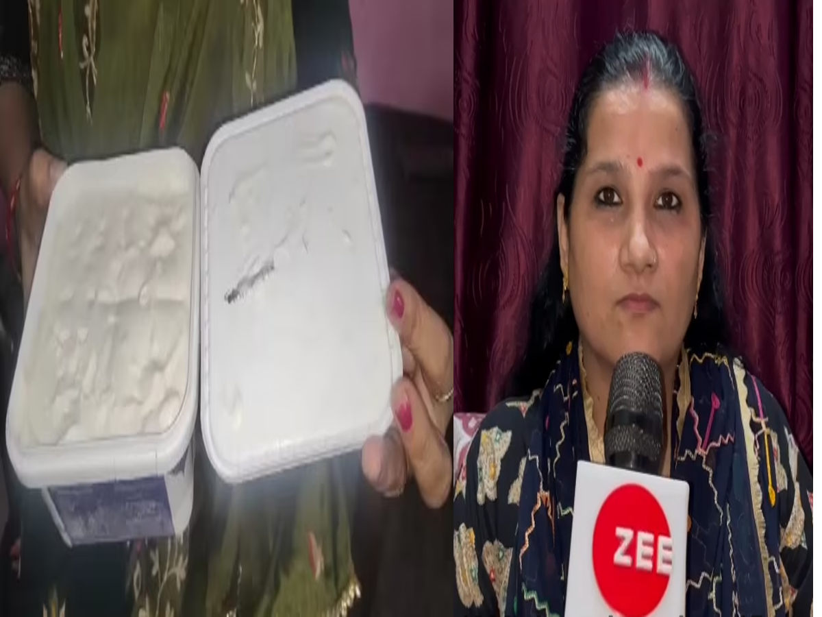 Noida News: आइसक्रीम में कनखजूरा निकलने के मामले को रफादफा करने से लिए Amul दे रहा लालच, पीड़िता ने DM से की शिकायत 