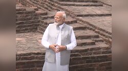 बिहार पहुंचे PM मोदी, नालंदा यूनीवर्सिटी के नए कैंपस का किया उद्घाटन, खंडहर भी देखे