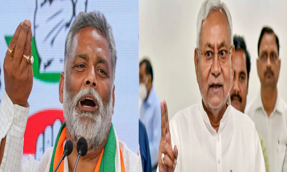 नीतीश के मंत्री के बयान से बिहार में मचा बवाल, पप्पू यादव ने आखिर क्यों कहा, "उनके मुंह में घी शक्कर?" नीतीश के मंत्री के बयान से बिहार में मचा बवाल, पप्पू यादव ने आखिर क्यों कहा, "उनके मुंह में घी शक्कर?"