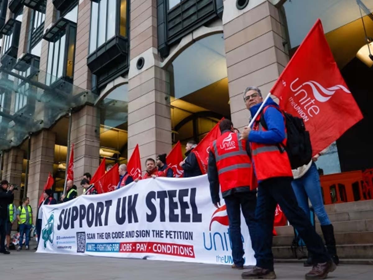Tata Steel UK: ब्रिटेन में टाटा स्टील के कर्मचारी उतरेंगे सड़कों पर, 40 साल में पहली बार हड़ताल का किया ऐलान
