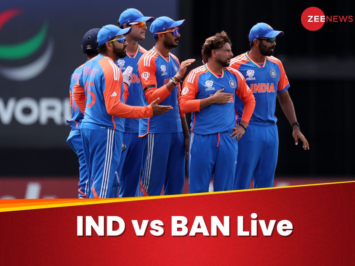 IND vs BAN T20 World Cup Live: भारत ने बांग्लादेश को 50 रन से रौंदा, कुलदीप-बुमराह और हार्दिक का कमाल