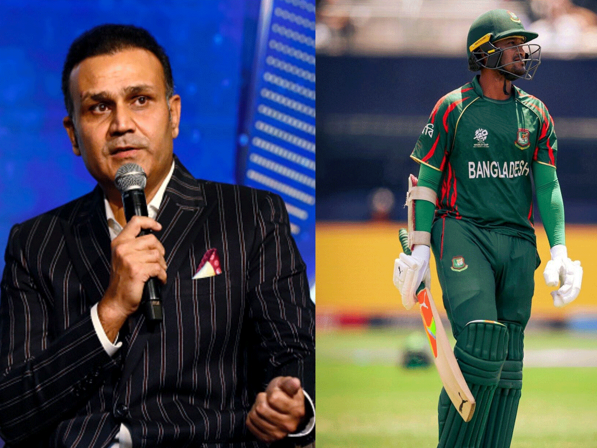 IND vs BAN: "युवाओं के लिए जगह खाली करनी चाहिए", शाकिब पर फिर बरसे सहवाग IND vs BAN: "युवाओं के लिए जगह खाली करनी चाहिए", शाकिब पर फिर बरसे सहवाग