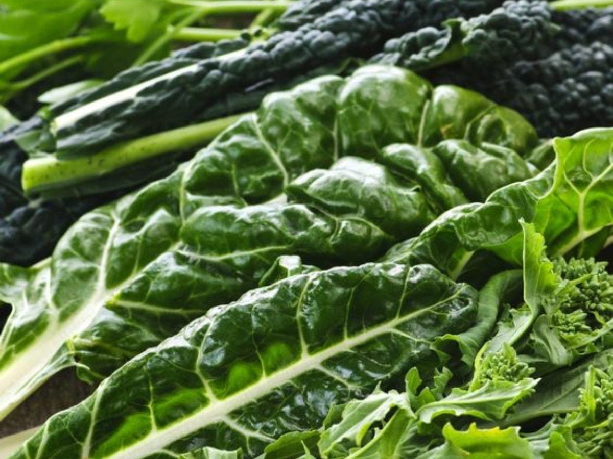 green leafy vegetables