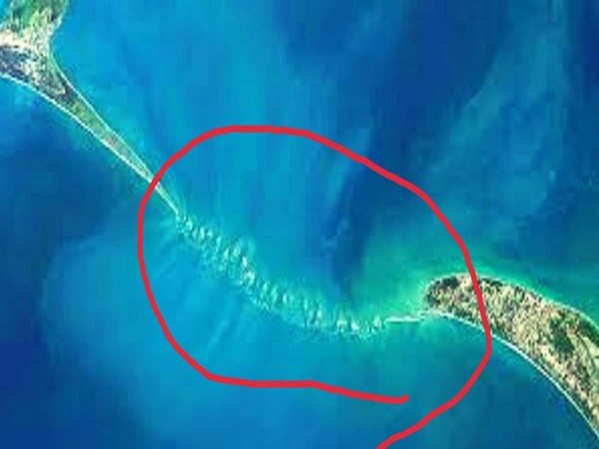 'Ram Setu' as seen from space: European Space agency gives beautiful ...