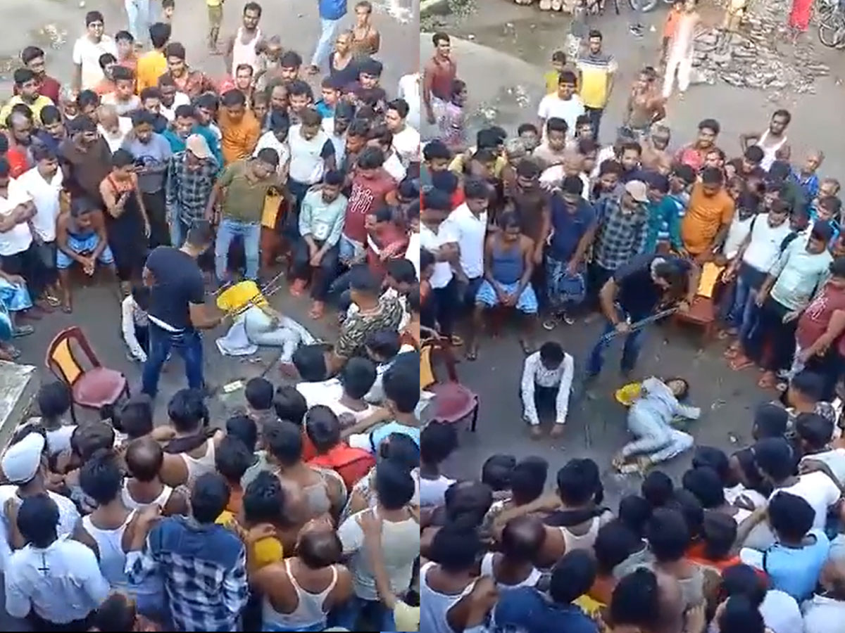 बंगाल में सड़क पर महिला की बेरहमी से पिटाई; आरोपी 'JCB' गिरफ्तार, TMC MLA ने कहा, 'मुस्लिम राष्ट्र में...' बंगाल में सड़क पर महिला की बेरहमी से पिटाई; आरोपी 'JCB' गिरफ्तार, TMC MLA ने कहा, 'मुस्लिम राष्ट्र में...'