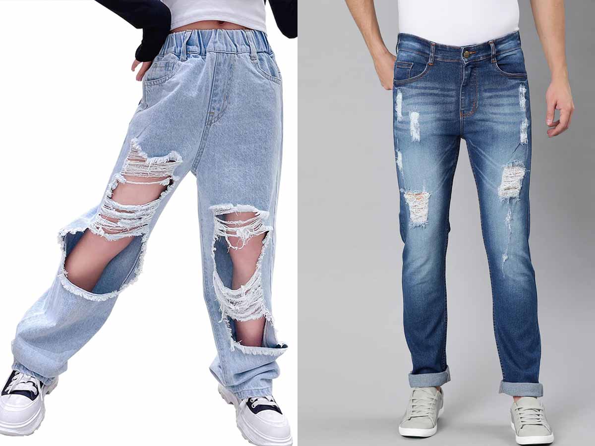 हिजाब के बाद अब कॉलेज ने बैन किया फटी जींस और टी-शर्ट; उठने लगे सवाल हिजाब के बाद अब कॉलेज ने बैन किया फटी जींस और टी-शर्ट; उठने लगे सवाल