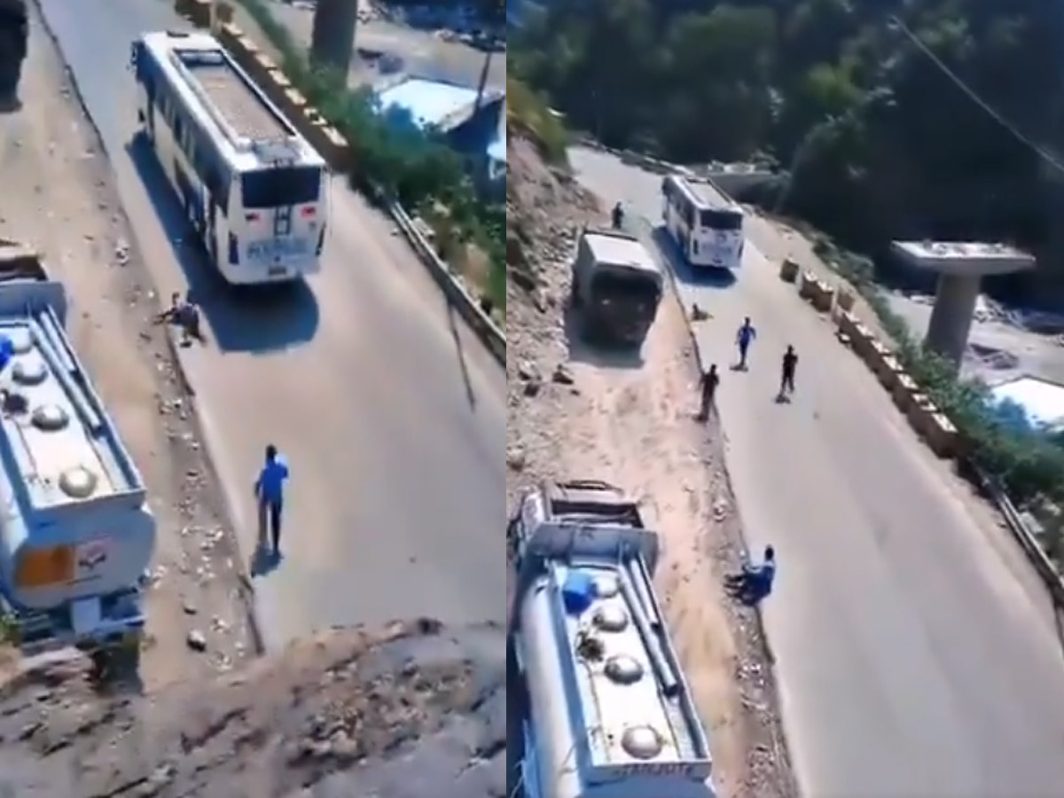 Amarnath Bus Break Fail: अमरनाथ से लौट रहे मुसाफिरों के साथ बड़ा हादसा, चलती बस से कूदे लोग Amarnath Bus Break Fail: अमरनाथ से लौट रहे मुसाफिरों के साथ बड़ा हादसा, चलती बस से कूदे लोग