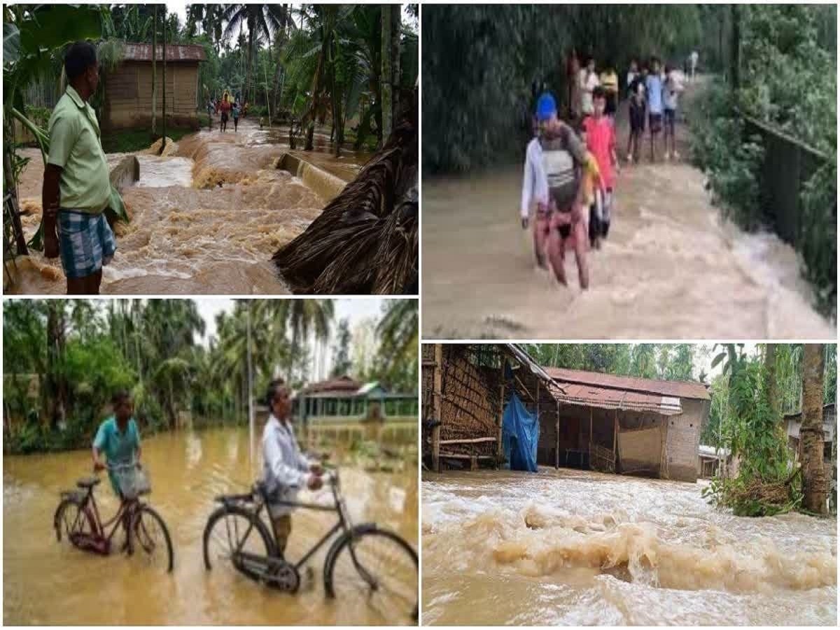 flood situation in Assam 