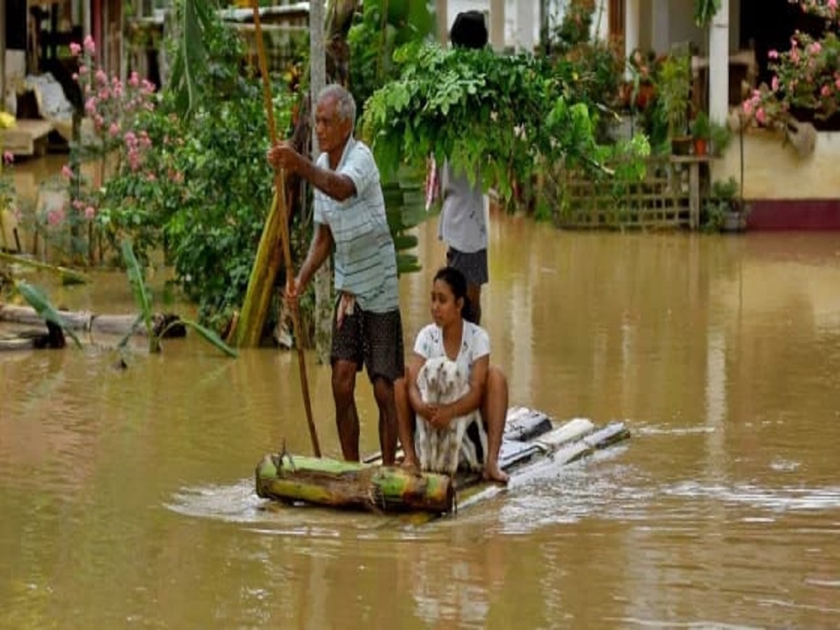 flood in Assam 