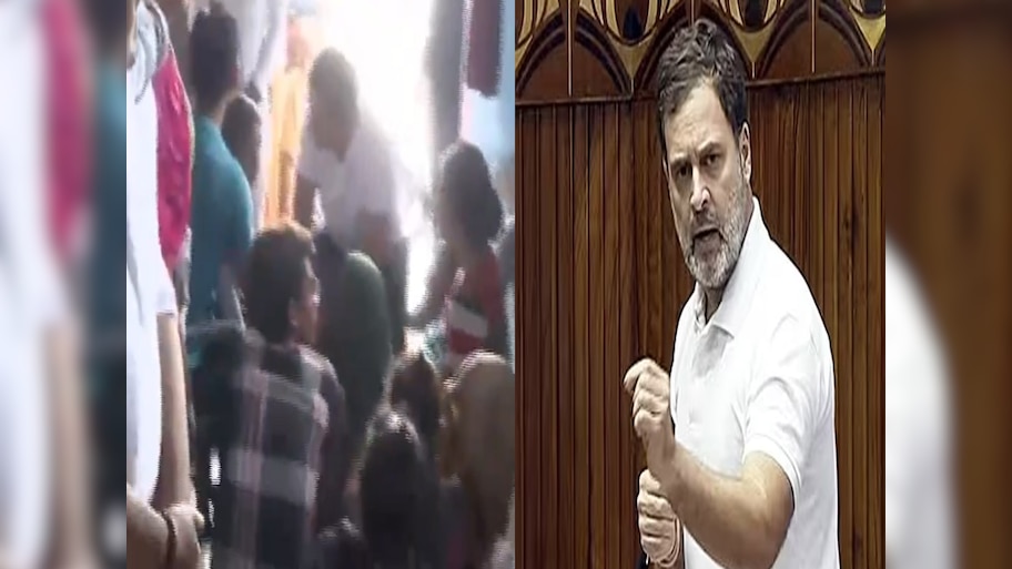Rahul Gandhi Hathras Visit: हाथरस के पीड़ितों से मिलने पहुंचे राहुल गांधी, हुई थी 121 लोगों की मौत