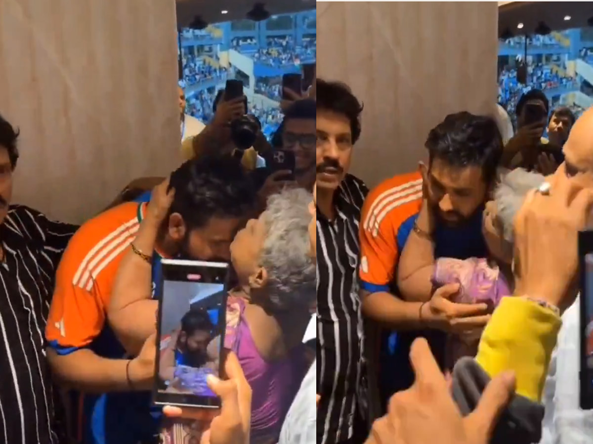 Rohit Sharma Mother Emotional: रोहित शर्मा को देख भावुक हुईं मां, कुछ ऐसे छलकाई ममता Rohit Sharma Mother Emotional: रोहित शर्मा को देख भावुक हुईं मां, कुछ ऐसे छलकाई ममता