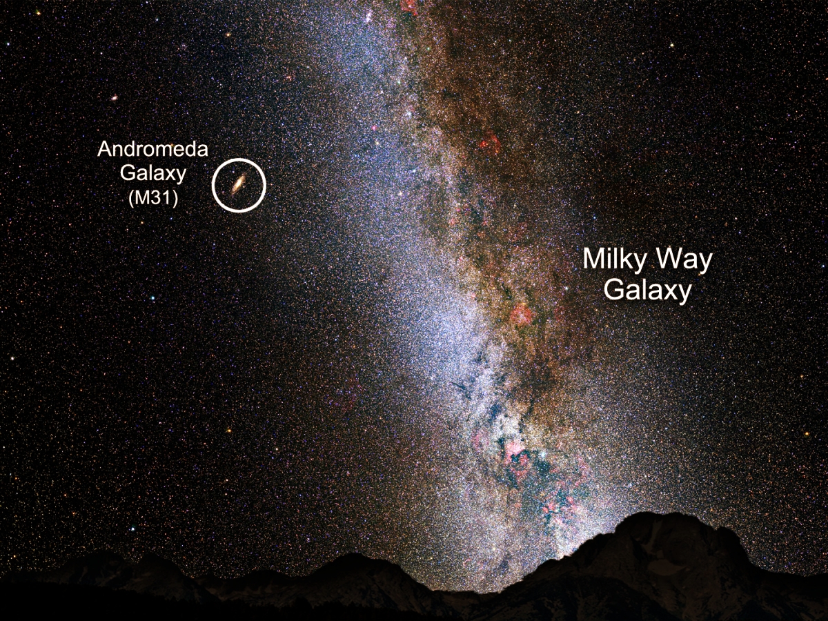 Andromeda Milky Way Collision: If Universe Is Expanding Since Big Bang ...