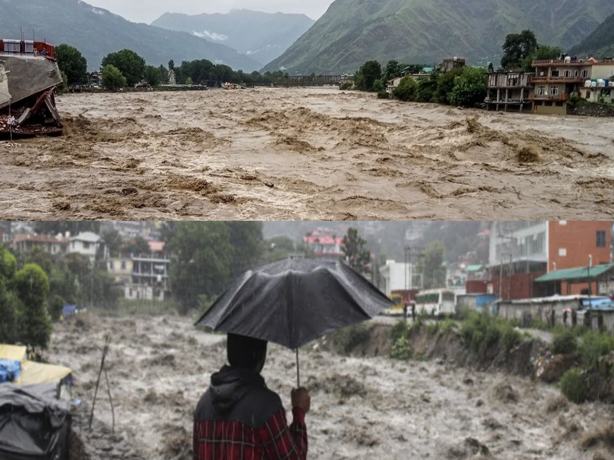 Himachal Weather Alert: हिमाचल में  भारी बारिश को लेकर अलर्ट जारी, 4 जिलों बाढ़ की चेतावनी